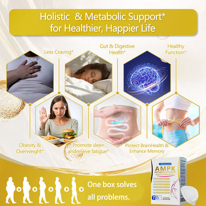 CleraLuxe® AMPK Metabolism Activating Patches – Enriched with plant extracts such as EGCG and berberine, these patches help block carbohydrate absorption and burn fat. See results in just 7 days! 🎁🎁