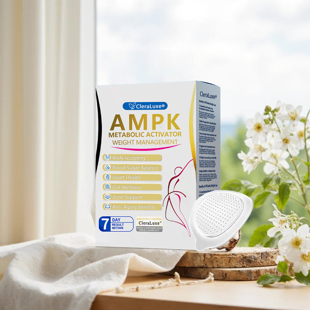 CleraLuxe® AMPK Metabolism Activating Patches – Enriched with plant extracts such as EGCG and berberine, these patches help block carbohydrate absorption and burn fat. See results in just 7 days! 🎁🎁