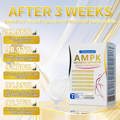 CleraLuxe® AMPK Metabolism Activating Patches – Enriched with plant extracts such as EGCG and berberine, these patches help block carbohydrate absorption and burn fat. See results in just 7 days! 🎁🎁