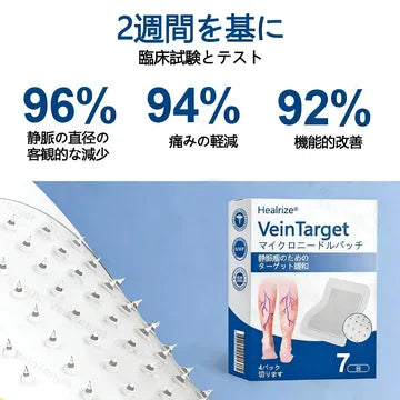 💎Healrize® ヴェインターゲット マイクロニードルパッチ⭐️